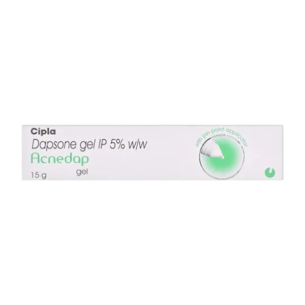 Dapsone Gel IP 5% Acnedap Gel Cipla 15g