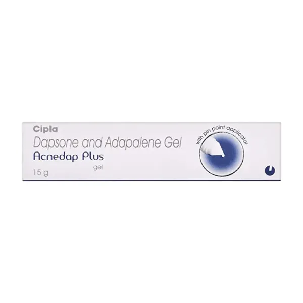 Dapson And Adapalene Acnedap Plus Cipla 15g