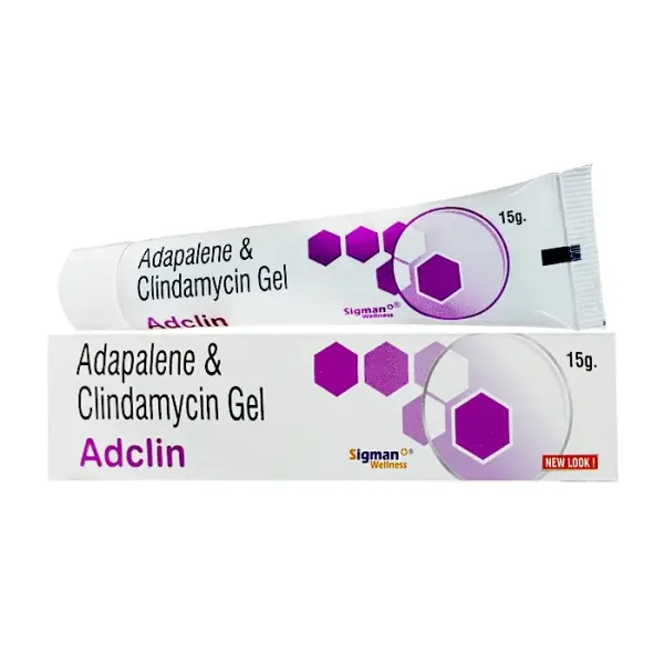 Adapalene Clindamycin Gel Adclin 15g