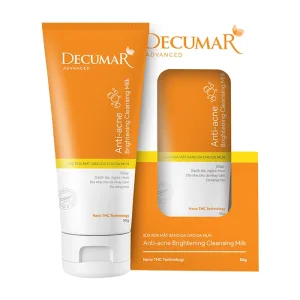 Anti Acne Brightening Cleansing Milk Decumar 50g