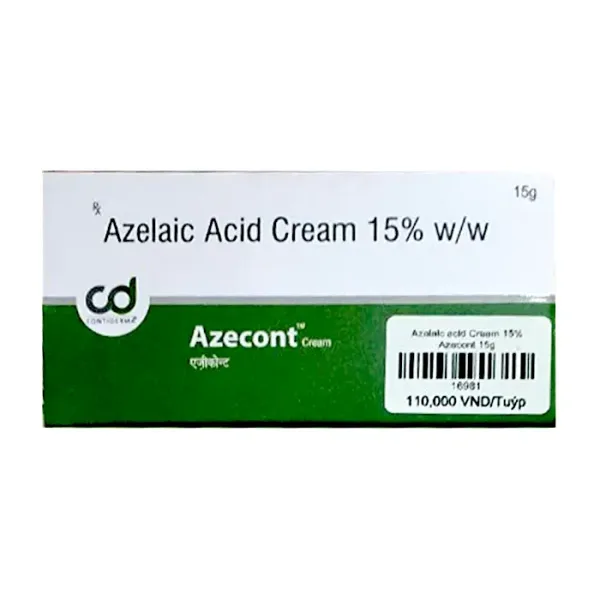 Azecont 15% Azelaic acid Cream 15g