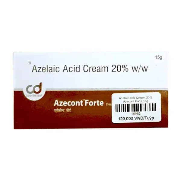 Azecont Forte 20% Azelaic acid Cream 15g