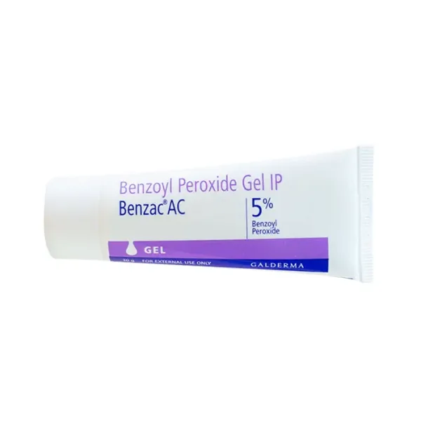 Benzoyl Peroxide Gel IP 5% Bezac AC Gel 30g