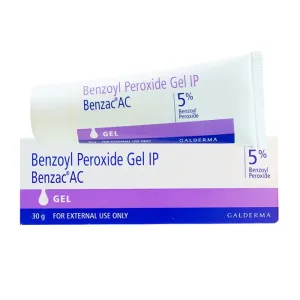 Benzoyl Peroxide Gel IP 5% Bezac AC Gel 30g