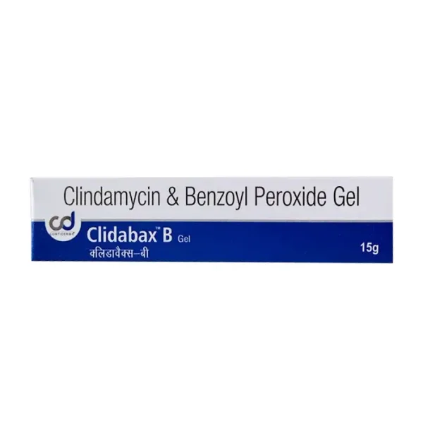 Clindamycin & Benzoyl peroxide Gel Clidabax B 15g