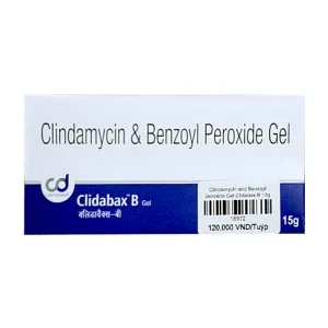 Clidabax B Clindamycin & Benzoyl peroxide Gel 15g