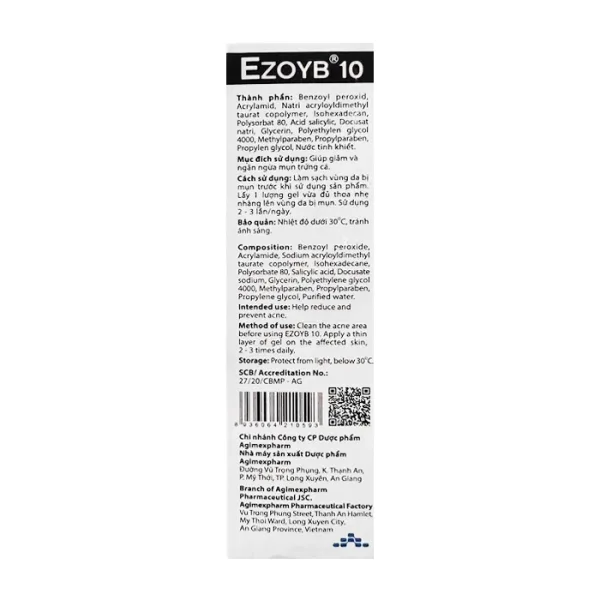 Ezoyb 10 Agimexpharm 10g