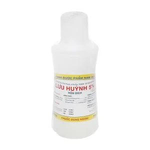 Hỗn Dịch Lưu Huỳnh 5% Việt Nam 60ml