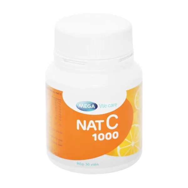 Nat C 1000 Mega We care 30 viên