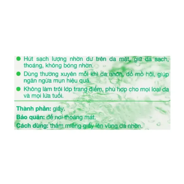 Oil Remover Paper Acnes 100 miếng