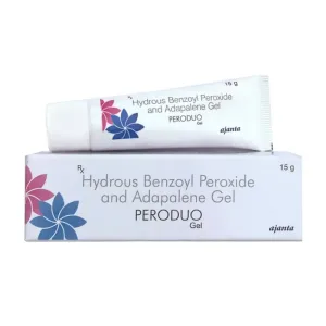 Hydrous Benzoyl Peroxide And Adapalene Gel Peroduo 15g