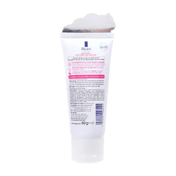 Skin Caring Facial Foam Biore 50g