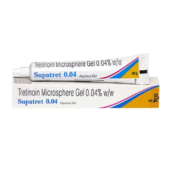 Tretinoin Microsphere Gel Supatret 0.04% 20g