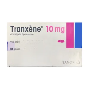 Thuốc Tranxene 10mg Sanofi - Điều trị rối loạn lo âu và trầm cảm (30 viên)
