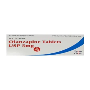 Thuốc Olanzapine Tablets USP 5mg Zydus Cadila  – Ðiều trị bệnh tâm thần phân liệt (100 viên)