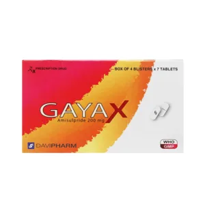 Thuốc GayaX 200mg Davipharm - Điều trị tâm thần phân liệt (28 viên)