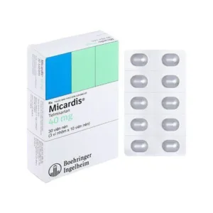 Thuốc Micardis 40mg Boehringer - Điều trị tăng huyết áp vô căn (30 viên)