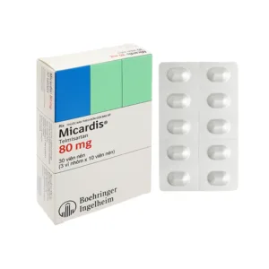 Thuốc Micardis 80mg Boehringer - Điều trị tăng huyết áp vô căn (30 viên)