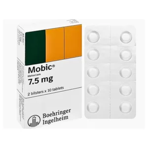 Thuốc Mobic 7.5mg Boehringer - Điều trị viêm xương khớp (20 viên)