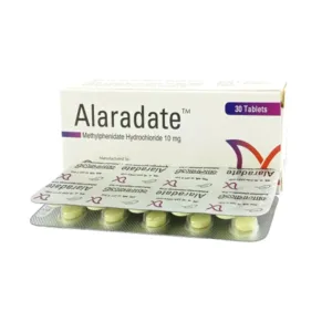 Thuốc Alaradate 10mg Incepta – Điều trị rối loạn tăng động (30 Viên)