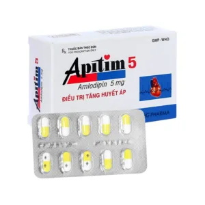 Thuốc Apitim 5 DHG - Điều trị tăng huyết áp (30 viên)