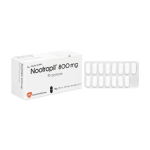 Thuốc Nootropil 800mg GSK – Điều trị hội chứng tâm thần (45 viên)