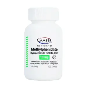 Thuốc Methylphenidate 10mg Camber  – Điều trị rối loạn tăng động (100 viên)