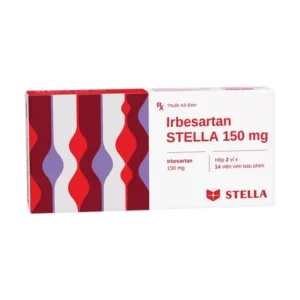 Thuốc Irbesartan Stella 150mg Điều trị tăng huyết áp (28 viên)
