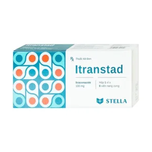 Thuốc Itranstad 100mg Stella - Điều trị nấm Candida (6 viên)