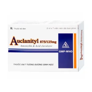 Thuốc Auclanityl 875/125mg Tipharco - Điều trị nhiễm khuẩn (14 viên)