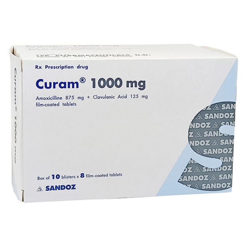 Curam 1000mg Sandoz 80 viên