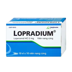 Thuốc Lopradium 2mg Imexpharm - Điều trị tiêu chảy cấp (100 viên)