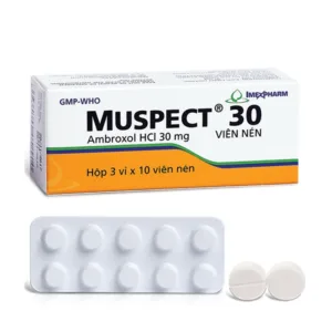 Thuốc Muspect 30 Imexpharm - Điều trị ho hen phế quản (30 viên)