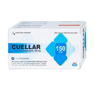 Thuốc Cuellar 150mg Davipharm - Dùng để hòa tan các sỏi cholesterol mật (60 viên)
