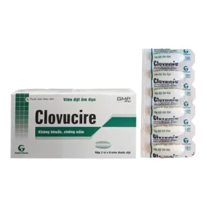Thuốc Clovucire - Điều trị nấm âm đạo (12 viên)
