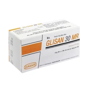 Thuốc Glisan 30 MR Hasan - Điều trị đái tháo đường típ 2 (300 viên)
