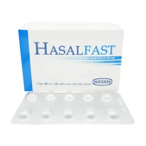 Thuốc Hasalfast 60mg Hasan  – Điều trị viêm mũi dị ứng (100 viên)