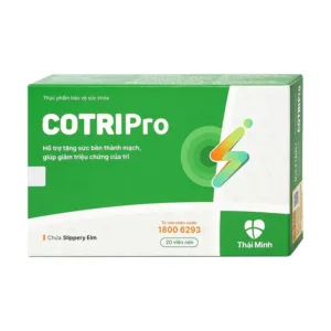 Cotripro Thái Minh - Viên uống bền thành mạch giảm trĩ (20 viên)