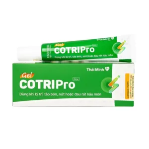 Gel bôi trĩ Cotripro - Giảm đau và làm dịu mát trĩ (25g)