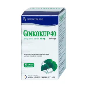 Thuốc Ginkokup 40mg - Điều trị bệnh sa sút trí tuệ (60 viên)