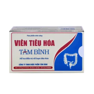 Viên Tiêu Hóa Tâm Bình - Hỗ trợ rối loạn tiêu hóa (36 viên)