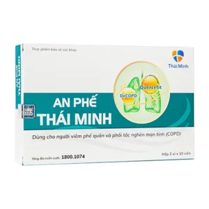 An Phế Thái Minh – Hỗ trợ giảm đờm, giảm ho (20 viên)