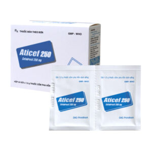 Thuốc Aticef 250mg DHG  – Điều trị nhiễm khuẩn (24 gói)
