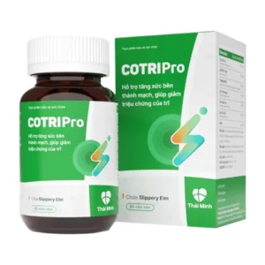 CotriPro Thái Minh – Hỗ trợ giảm triệu chứng trĩ (80 viên)