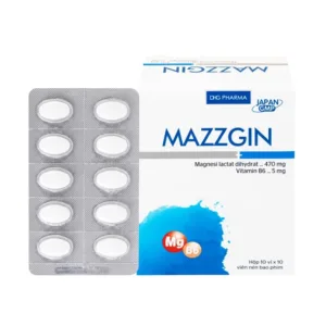Thuốc Mazzgin DHG - Điều trị các trường hợp thiếu magnesi (100 viên)