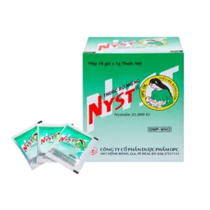 Thuốc rơ miệng Nyst OPC- Điều trị bệnh Candida miệng (10 gói)